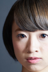 Fototapeta premium 肌の綺麗な女性