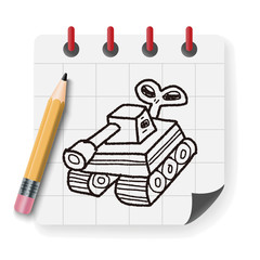 toy tank doodle