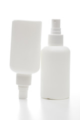 bottle on the white background