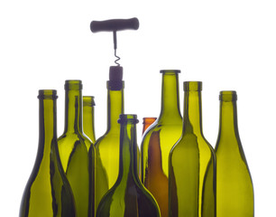 Empty bottles