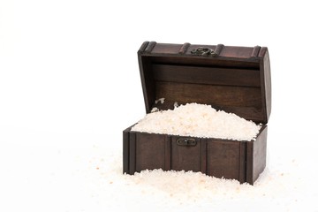 Opened Box with Salt