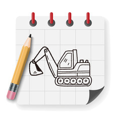 Excavator doodle