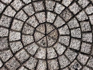 radial tiles