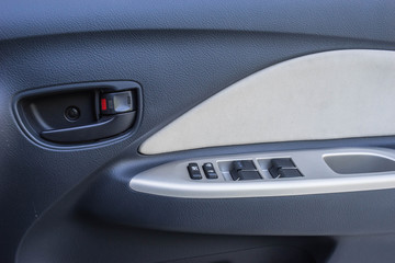 control button beside door car