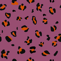 Seamless pattern of jaguar spots. Natural textures.Seamless animal pattern for textile design