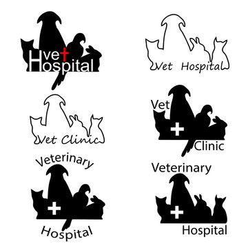 Veterinary Hospital logos  