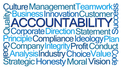 Accountability Word Cloud