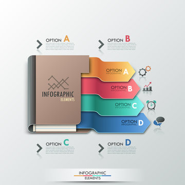 Modern Infographic options banner
