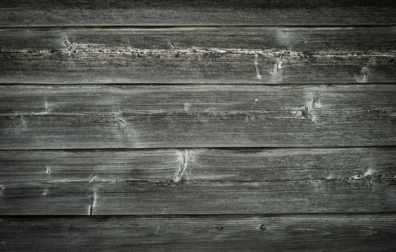 Grey wooden boards, grunge and old, texture background