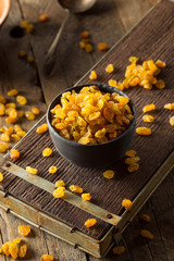 Organic Dried Golden Raisins