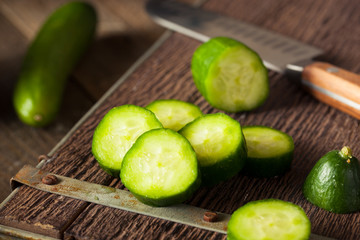 Raw Organic Mini Baby Cucumbers