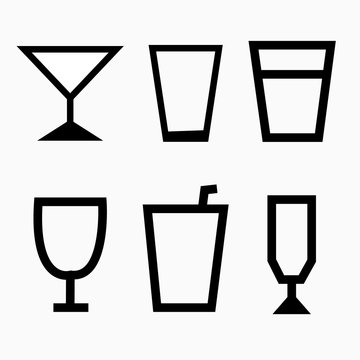  Bar Glasses icons