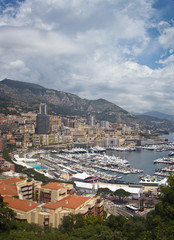 Fototapeta na wymiar view of Monte-Carlo, Monaco