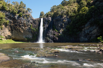 Fototapeta premium Hunua falls locatad in Hunua Ranges Regional Park close to Auckland, New Zealand
