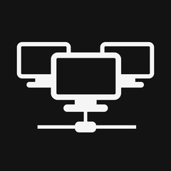 Multiple Computers Connected icon