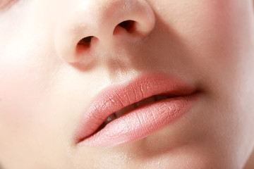 Naklejka premium makeup mouth