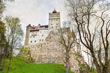 Fototapeta na wymiar View at Bran Castle, Romania