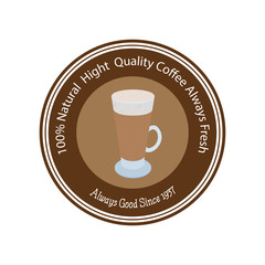 Coffee label