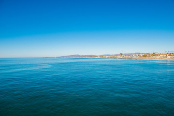 Fototapeta na wymiar Coastline in San Diego,America