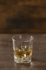 Whiskey in a glass