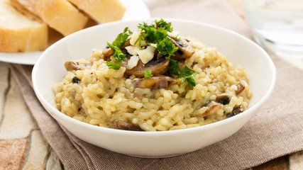Risotto ai funghi