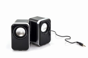 Small computer speakers. © amnach