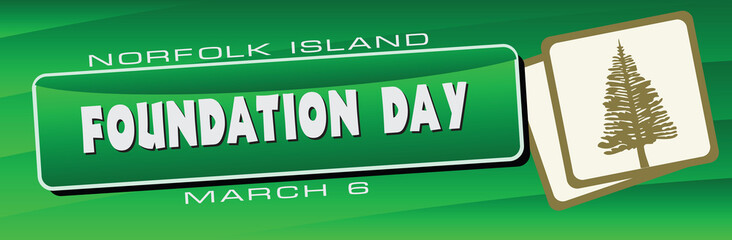 Banner Foundation Day Norfolk Island