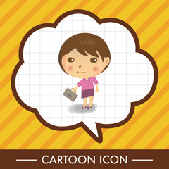 business people character theme elements vector,eps