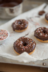 Schokoladen Donuts