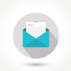 Mail icon vector