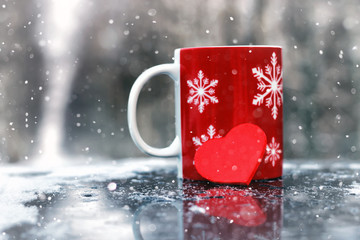 Cup with heart