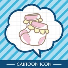 baby socks theme elements