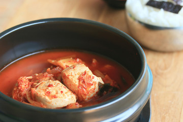 kimchi soup - korean food