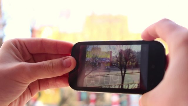 Recording video on a mobile phone