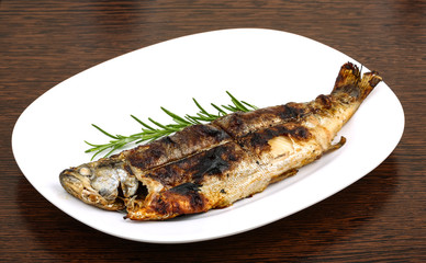Grilled trout