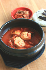 kimchi soup - korean food