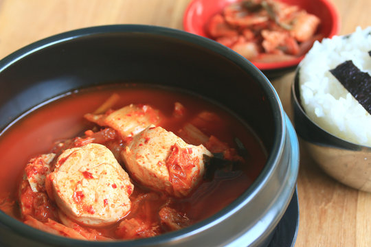 kimchi soup - korean food