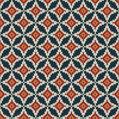Fototapeta na wymiar Abstract pattern with seamless knitted texture