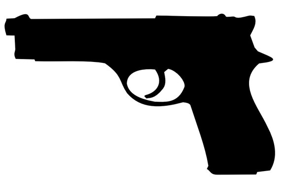 a handgun