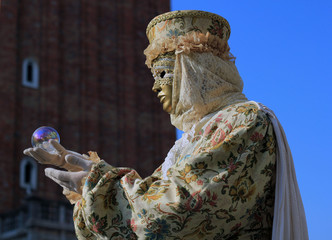 The Venetian carnival tradition is most famous for its distinctive masks.