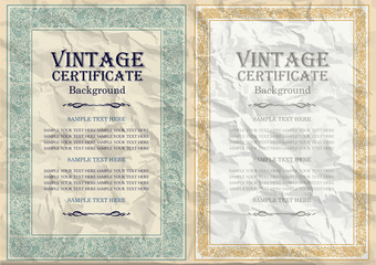 vintage frame design: art nouveau