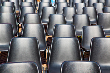 empty seat in italy europe background    texture