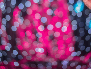 Abstract background full color bokeh circles