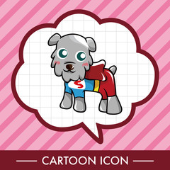 animal dog cartoon theme elements