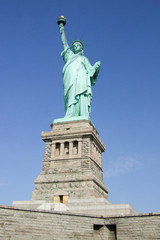 Fototapeta na wymiar Statue of Liberty, Liberty Island, New York