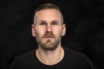 Obraz premium Portrait of an handsome man.