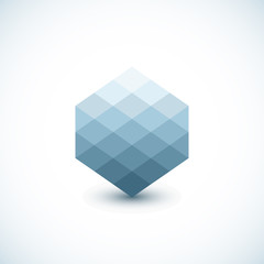 Abstract geometric icon