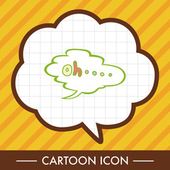 message word oh theme elements