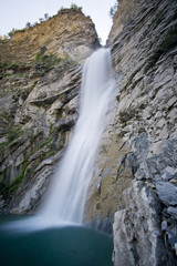 Fototapeta na wymiar Sorrosal waterfall