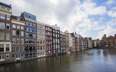 Fototapeta na wymiar The city of Amsterdam